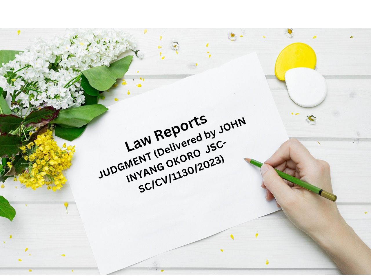 JUDGMENT (Delivered by JOHN INYANG OKORO  JSC-SC/CV/1130/2023)